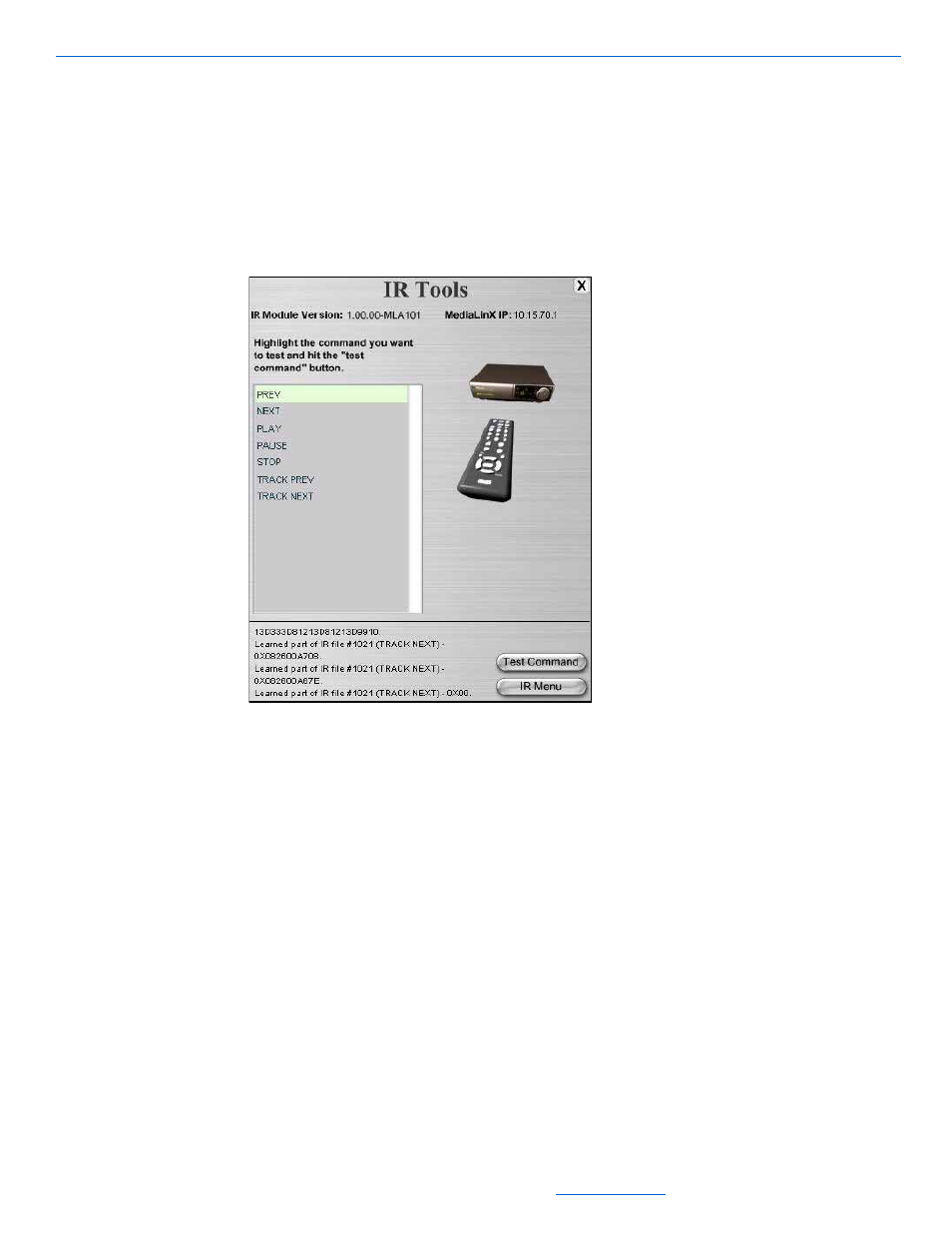 Testing commands, Erase ir, Testing commands -8 | Erase ir -8 | ClearOne NetStreams DigiLinX Dealer User Manual | Page 224 / 352