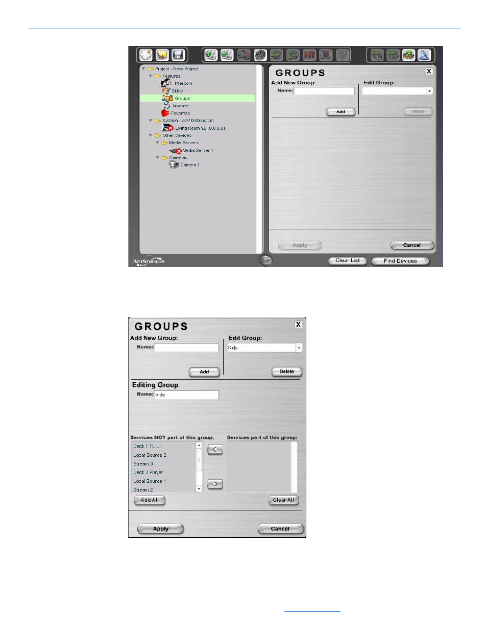 ClearOne NetStreams DigiLinX Dealer User Manual | Page 240 / 352