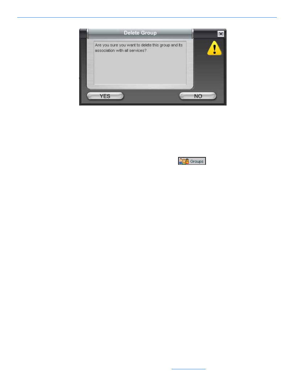 Editing a group, Editing a group -11, To delete this group (see figure 8-16) | ClearOne NetStreams DigiLinX Dealer User Manual | Page 243 / 352