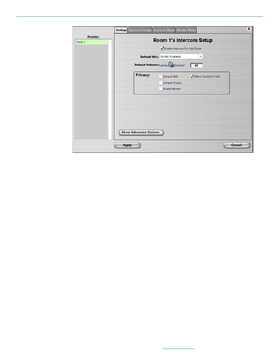 Settings, Settings -2 | ClearOne NetStreams DigiLinX Dealer User Manual | Page 328 / 352