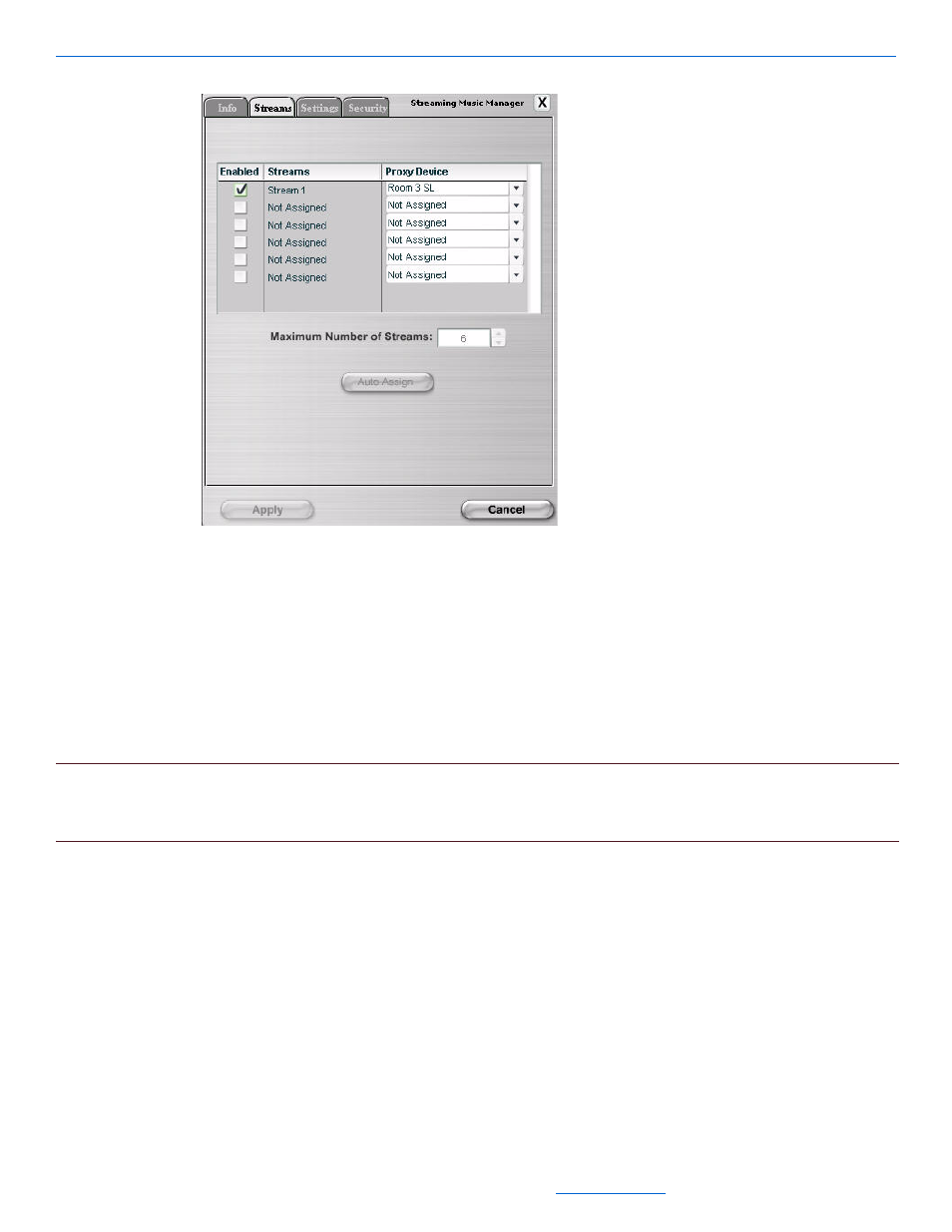 Assigning streams, Editing streams, Assigning streams -3 editing streams -3 | ClearOne NetStreams DigiLinX Dealer User Manual | Page 73 / 352