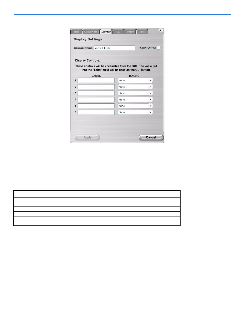 Viewlinx display tab | ClearOne NetStreams DigiLinX Dealer User Manual | Page 86 / 352