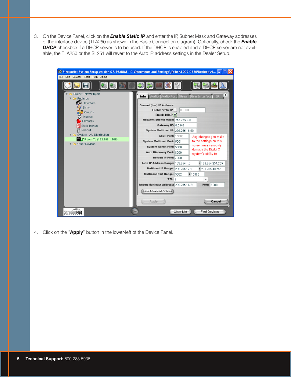 ClearOne NS-IPD-100 User Manual | Page 8 / 12
