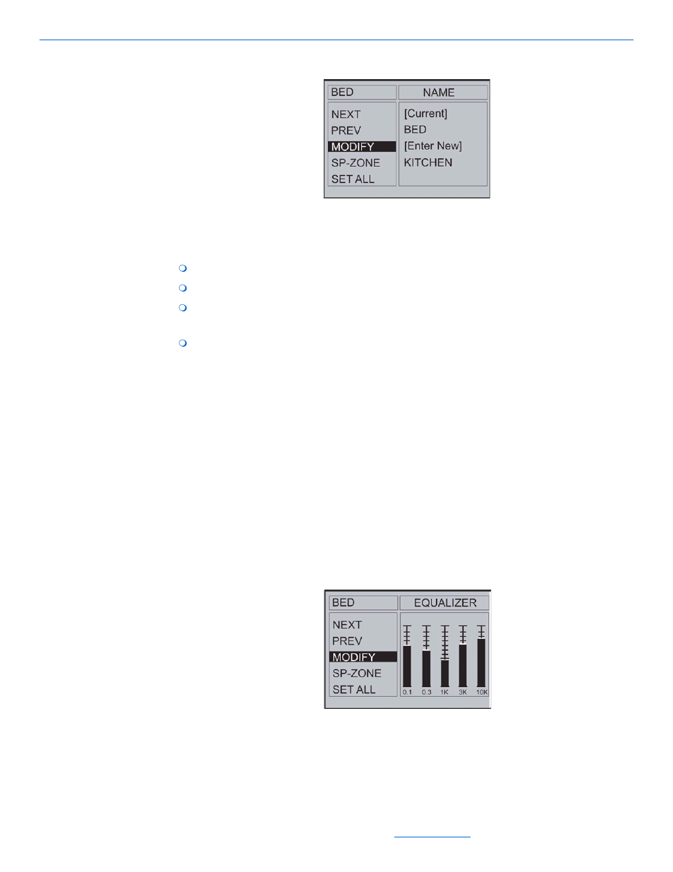 Adjusting sound settings in the room, Using the 5-band equalizer, Adjusting sound settings in the room -5 | Using the 5-band equalizer -5 | ClearOne NetStreams Quartet User Manual | Page 26 / 69