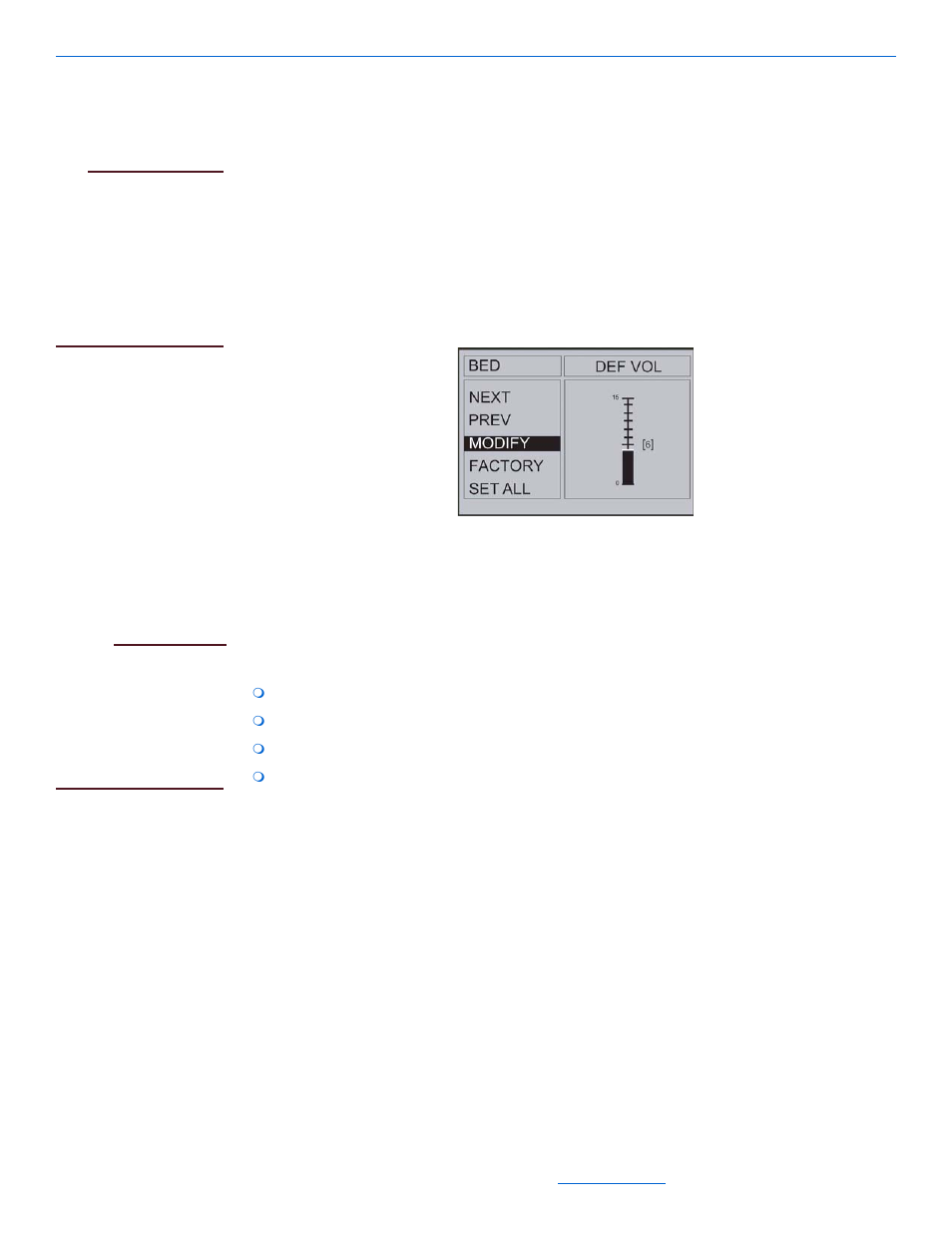 Adjusting the default volume, Volume, Adjusting the default volume -9 | Volume -9 | ClearOne NetStreams Quartet User Manual | Page 30 / 69