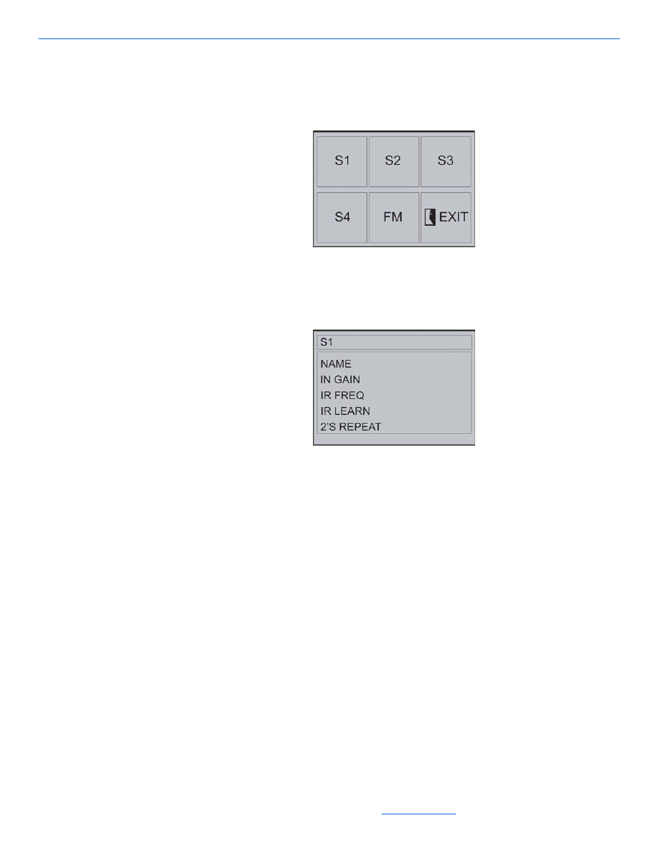 Using the source menus, Using the source menus -22 | ClearOne NetStreams Quartet User Manual | Page 43 / 69