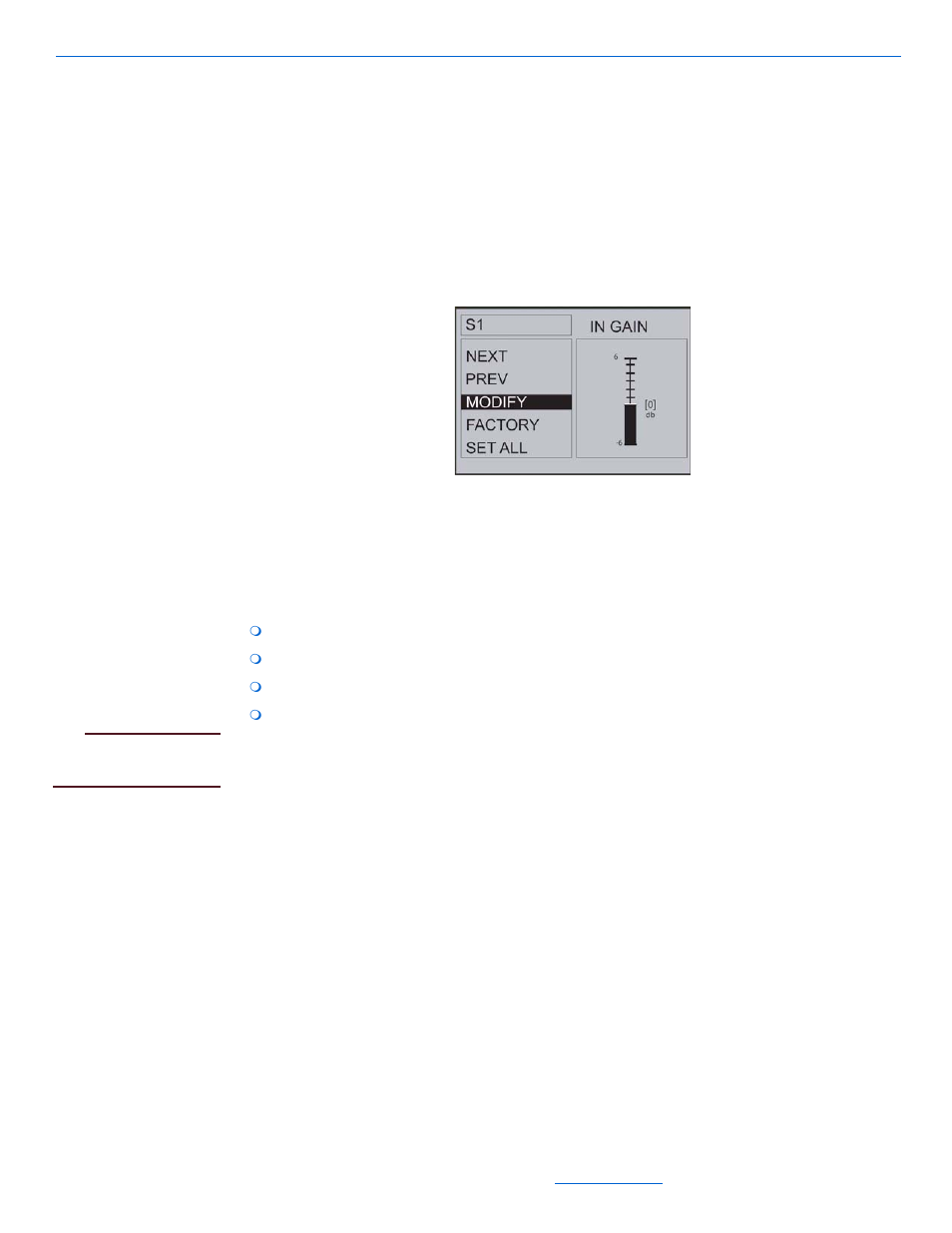 Source input adjustments (in gain), Fm tuner settings, Adjusting the fm tuner sensitivity | Source input adjustments (in gain) -24, Fm tuner settings -24, Adjusting the fm tuner sensitivity -24 | ClearOne NetStreams Quartet User Manual | Page 45 / 69