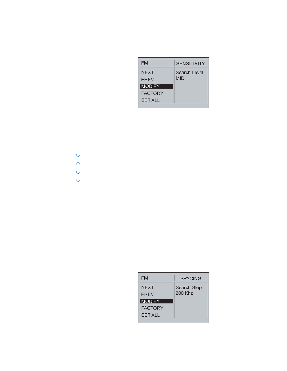 Adjusting the fm tuner spacing, Adjusting the fm tuner spacing -25 | ClearOne NetStreams Quartet User Manual | Page 46 / 69