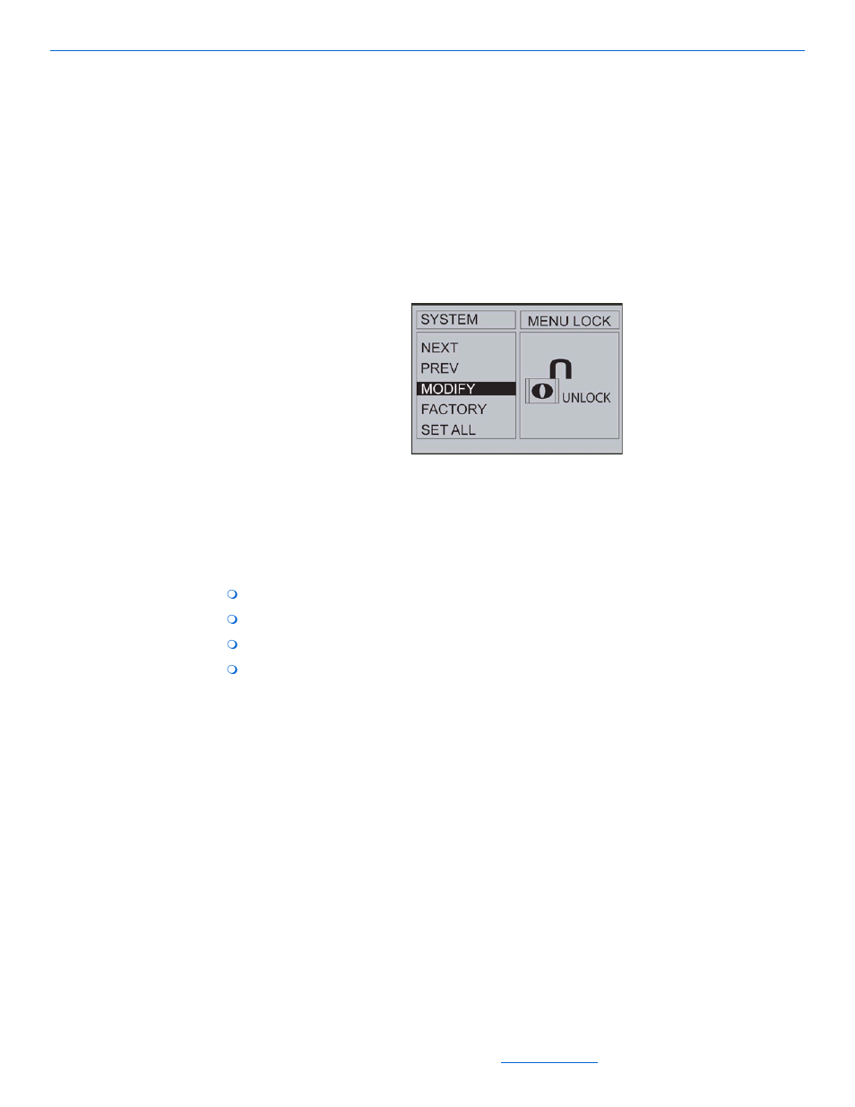 Locking and unlocking the mrp menu, Saving the quartet’s current settings | ClearOne NetStreams Quartet User Manual | Page 52 / 69