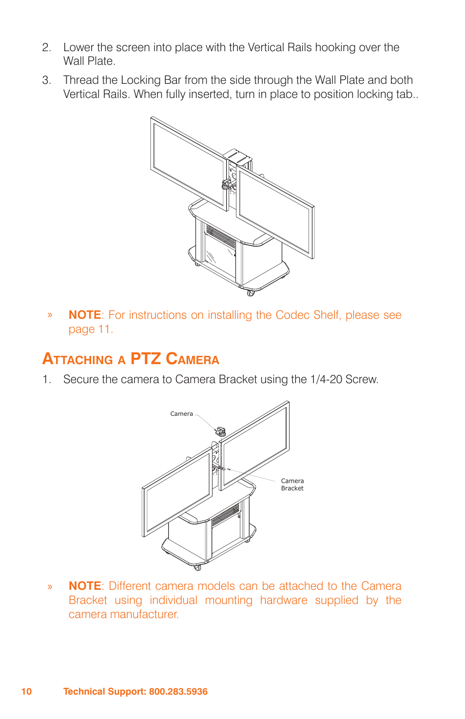 Ptz c | ClearOne Titan Media Cart User Manual | Page 12 / 15