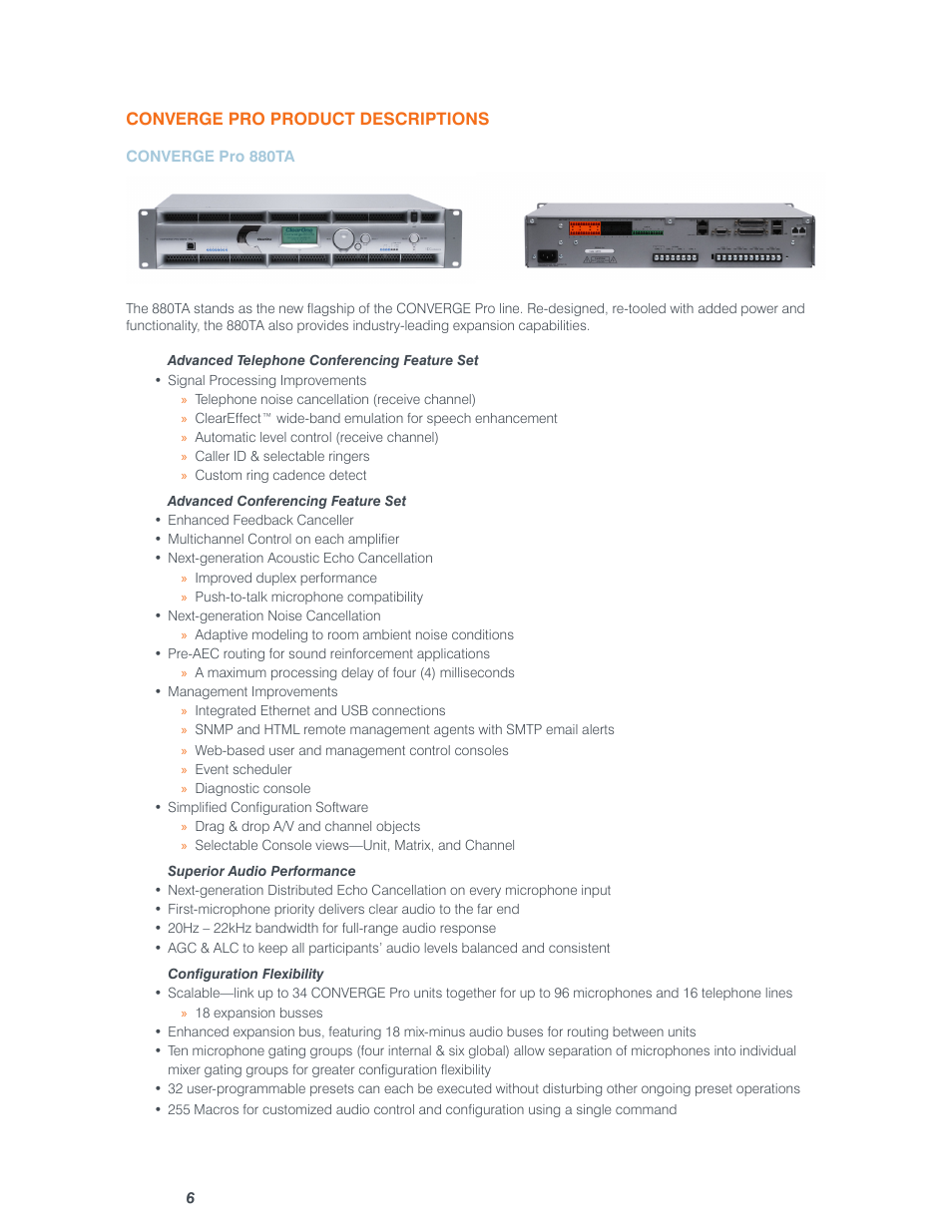 ClearOne Converge Pro User Manual | Page 11 / 380