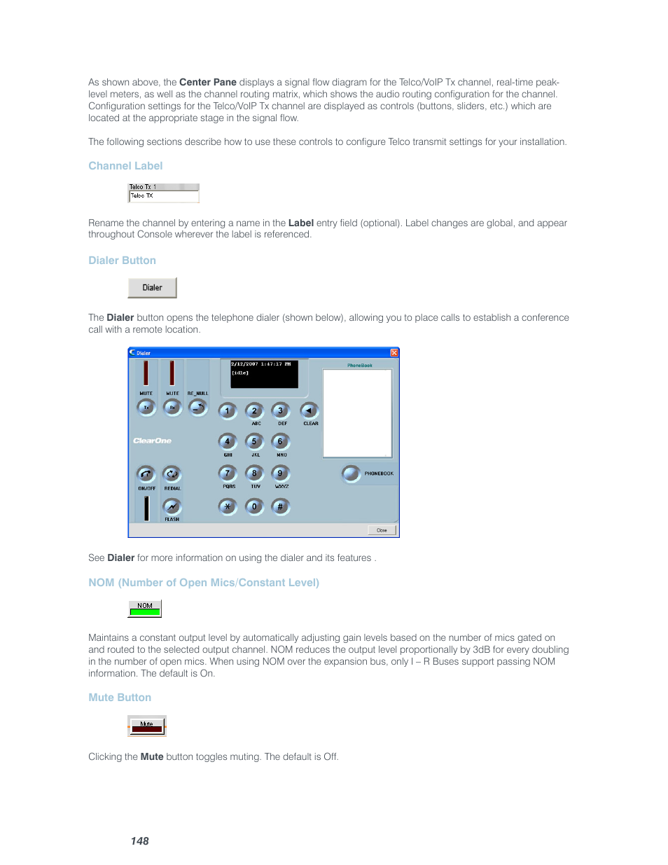 ClearOne Converge Pro User Manual | Page 153 / 380