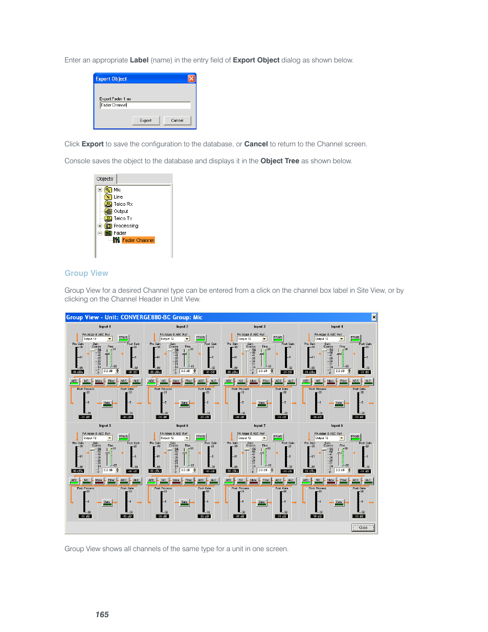 ClearOne Converge Pro User Manual | Page 170 / 380