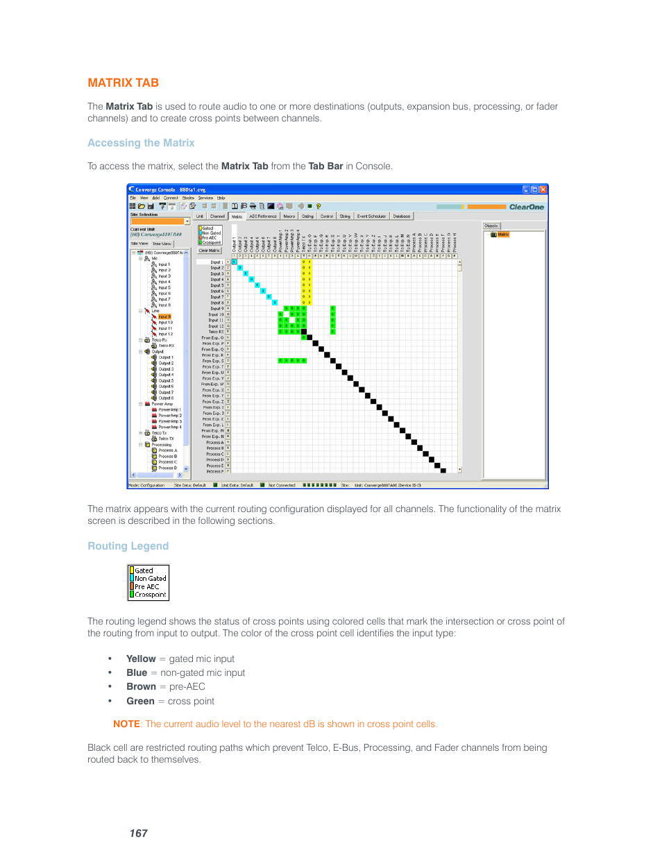 ClearOne Converge Pro User Manual | Page 172 / 380