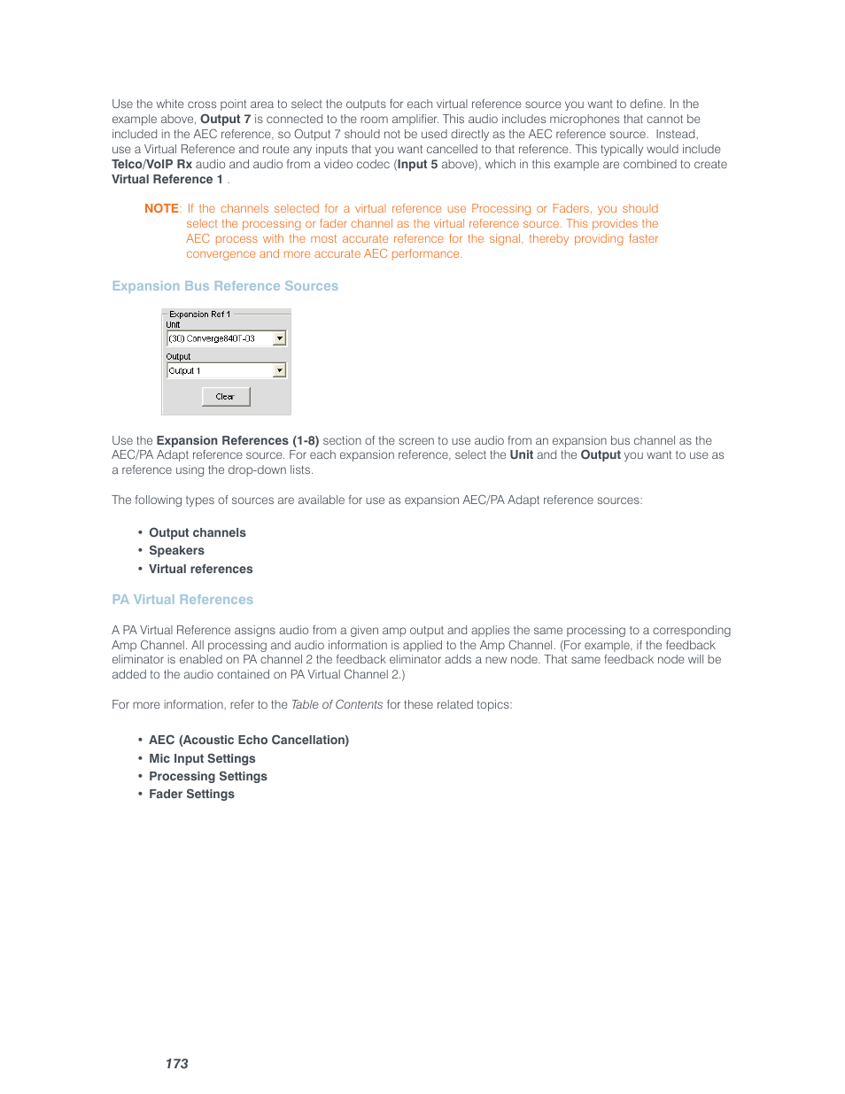 ClearOne Converge Pro User Manual | Page 178 / 380