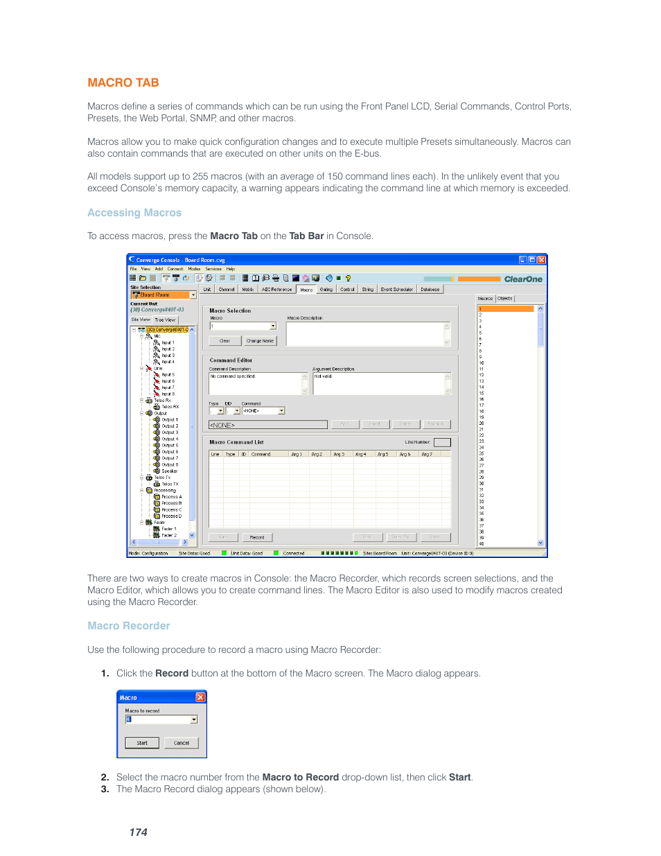 ClearOne Converge Pro User Manual | Page 179 / 380