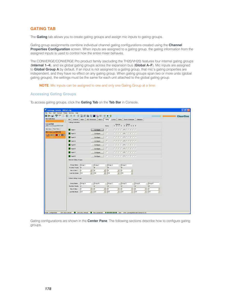 ClearOne Converge Pro User Manual | Page 183 / 380