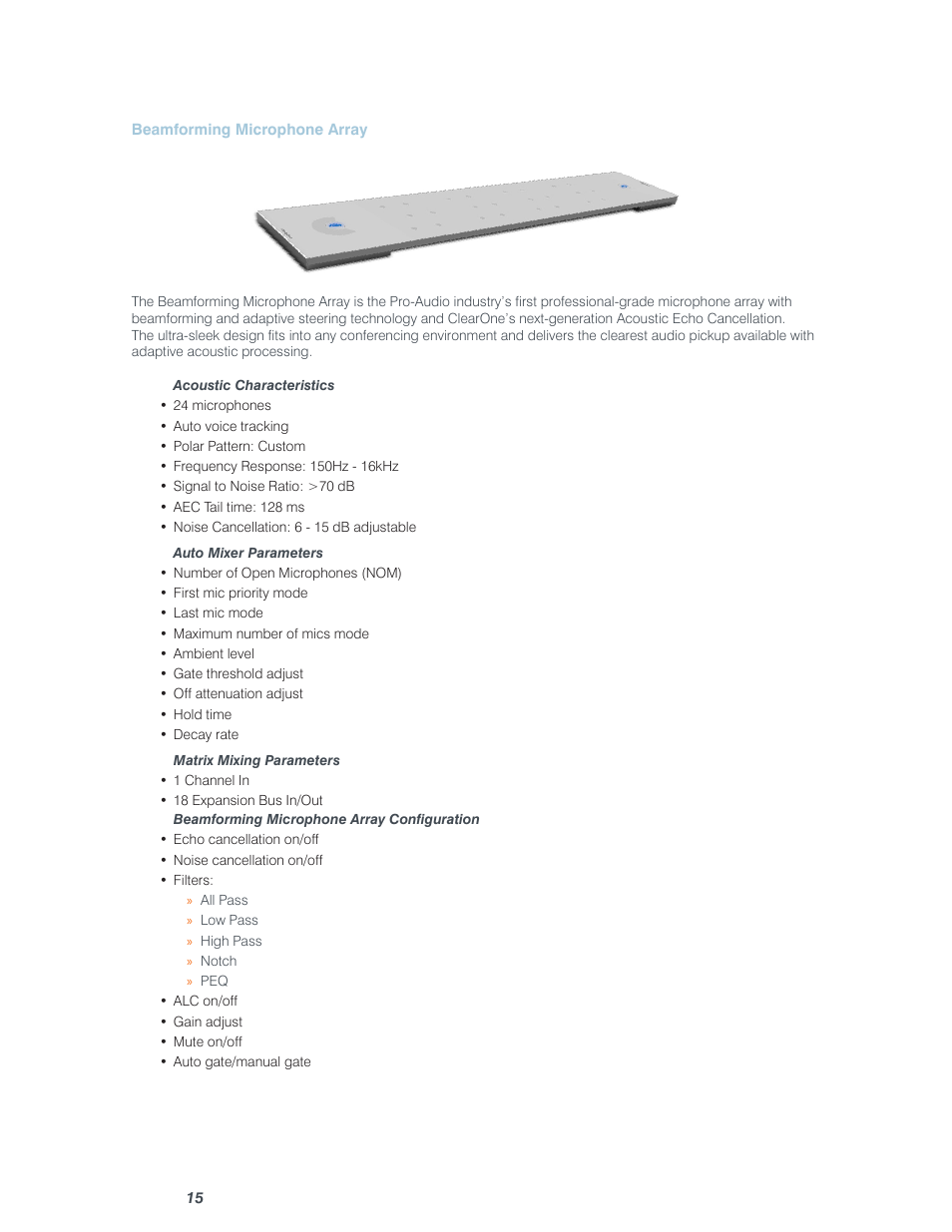 ClearOne Converge Pro User Manual | Page 20 / 380