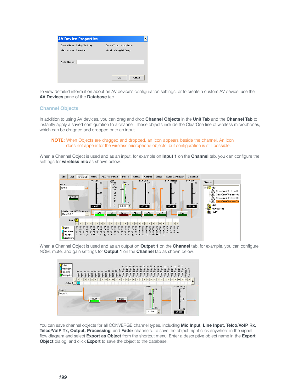 ClearOne Converge Pro User Manual | Page 204 / 380