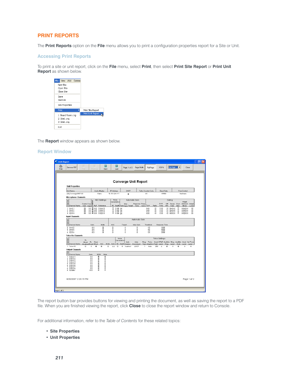 ClearOne Converge Pro User Manual | Page 216 / 380