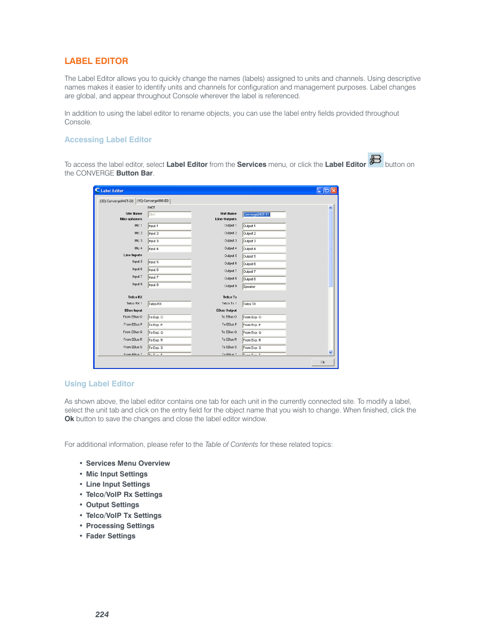 ClearOne Converge Pro User Manual | Page 229 / 380