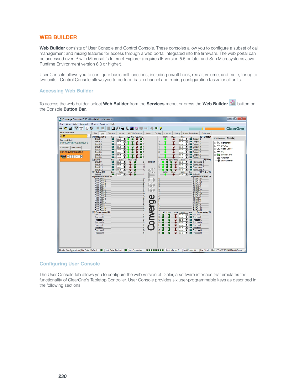 ClearOne Converge Pro User Manual | Page 235 / 380