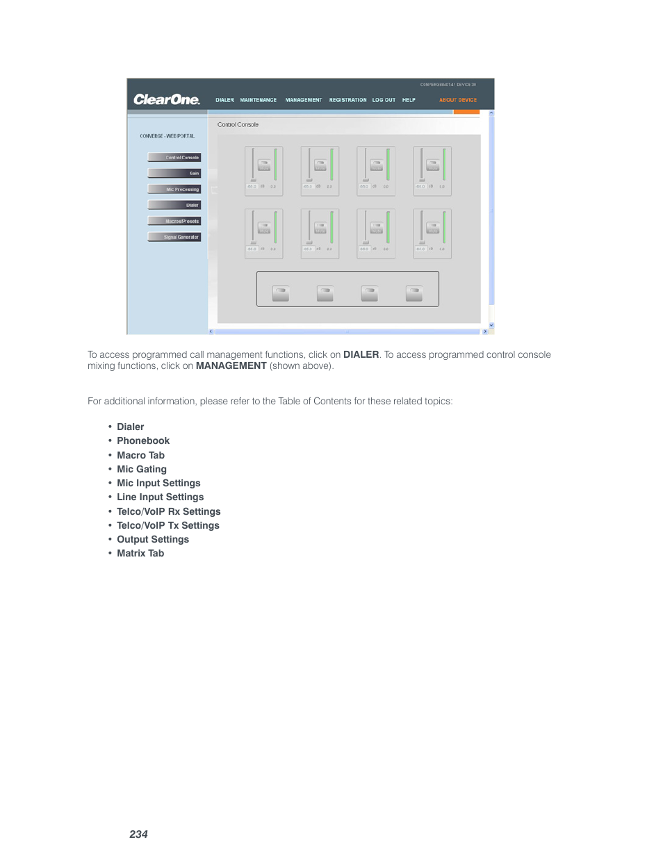 ClearOne Converge Pro User Manual | Page 239 / 380