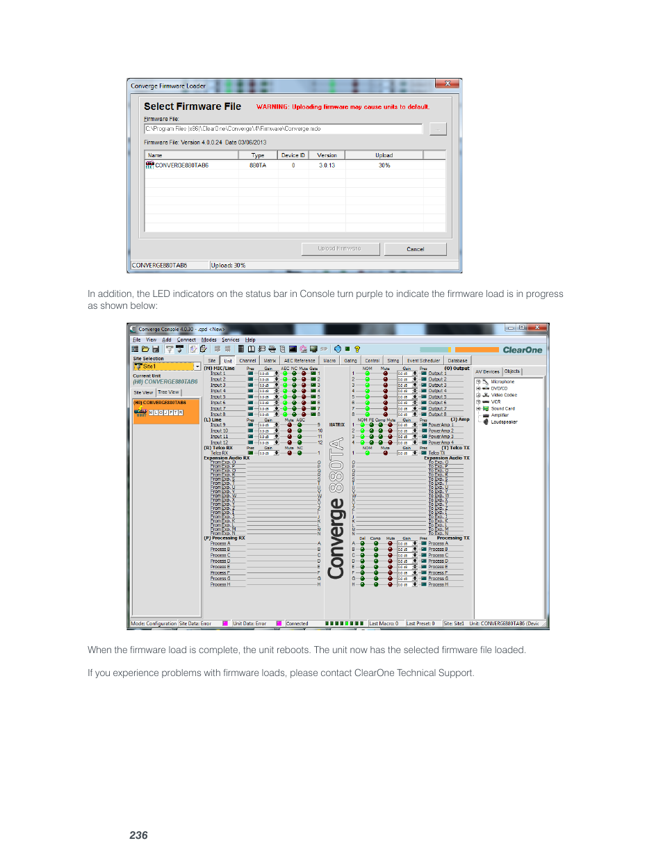 ClearOne Converge Pro User Manual | Page 241 / 380