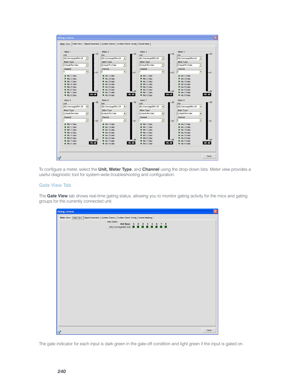 ClearOne Converge Pro User Manual | Page 245 / 380