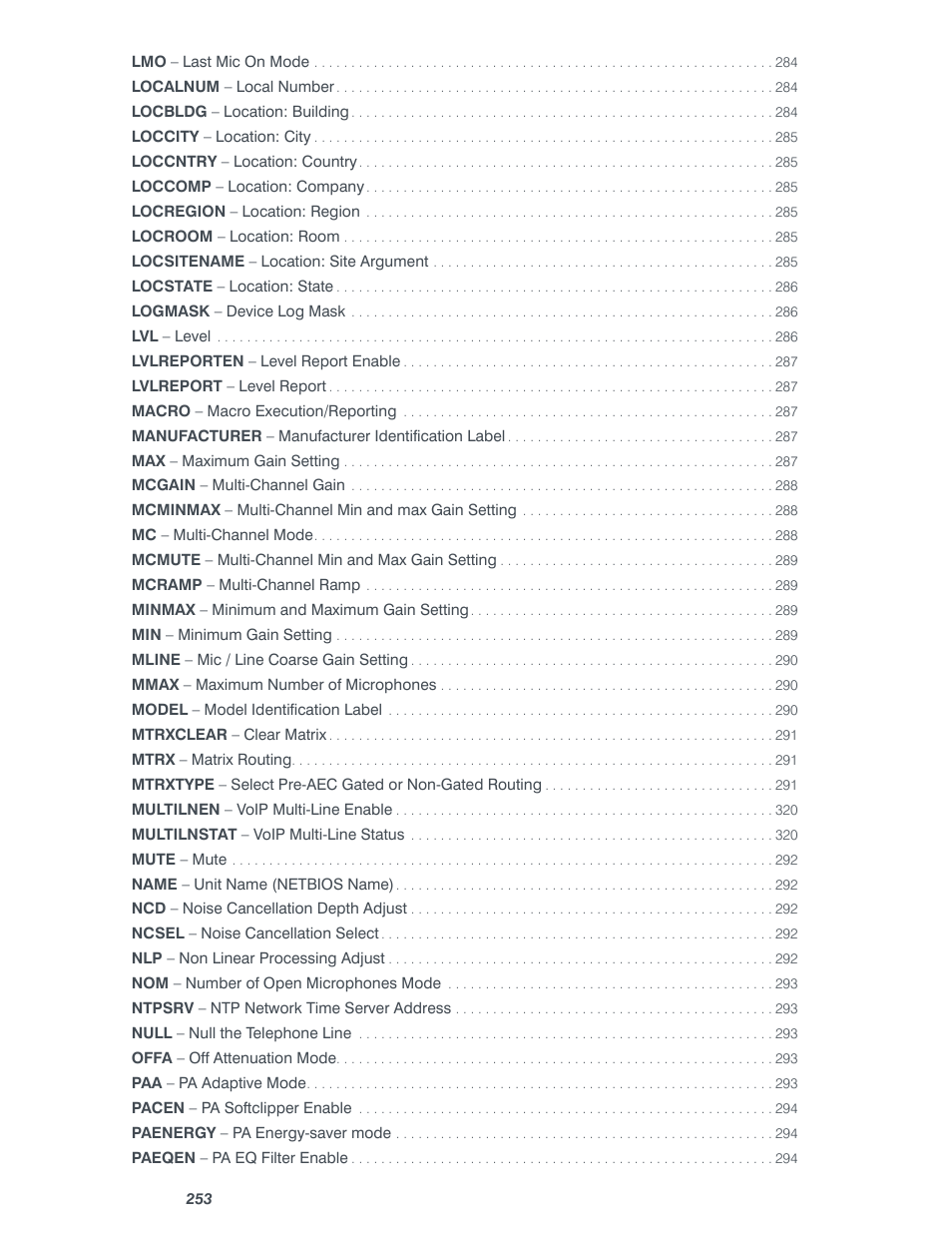 ClearOne Converge Pro User Manual | Page 258 / 380