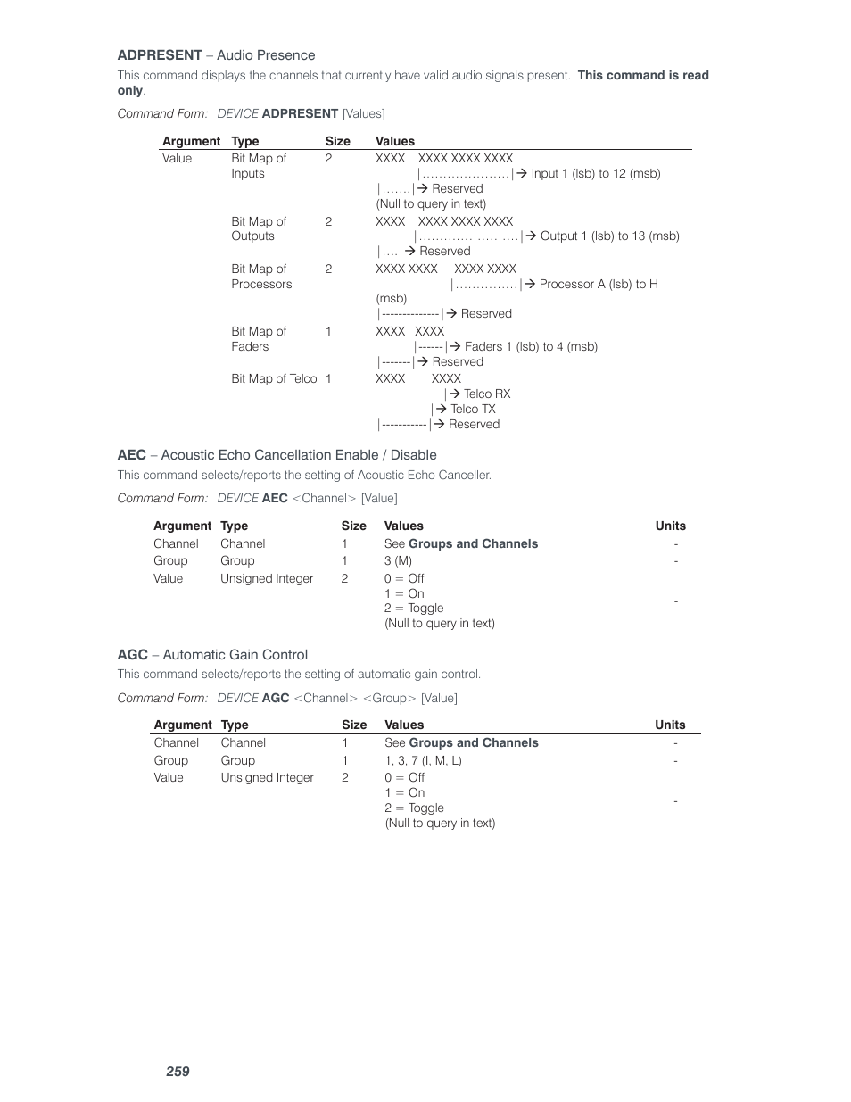 ClearOne Converge Pro User Manual | Page 264 / 380