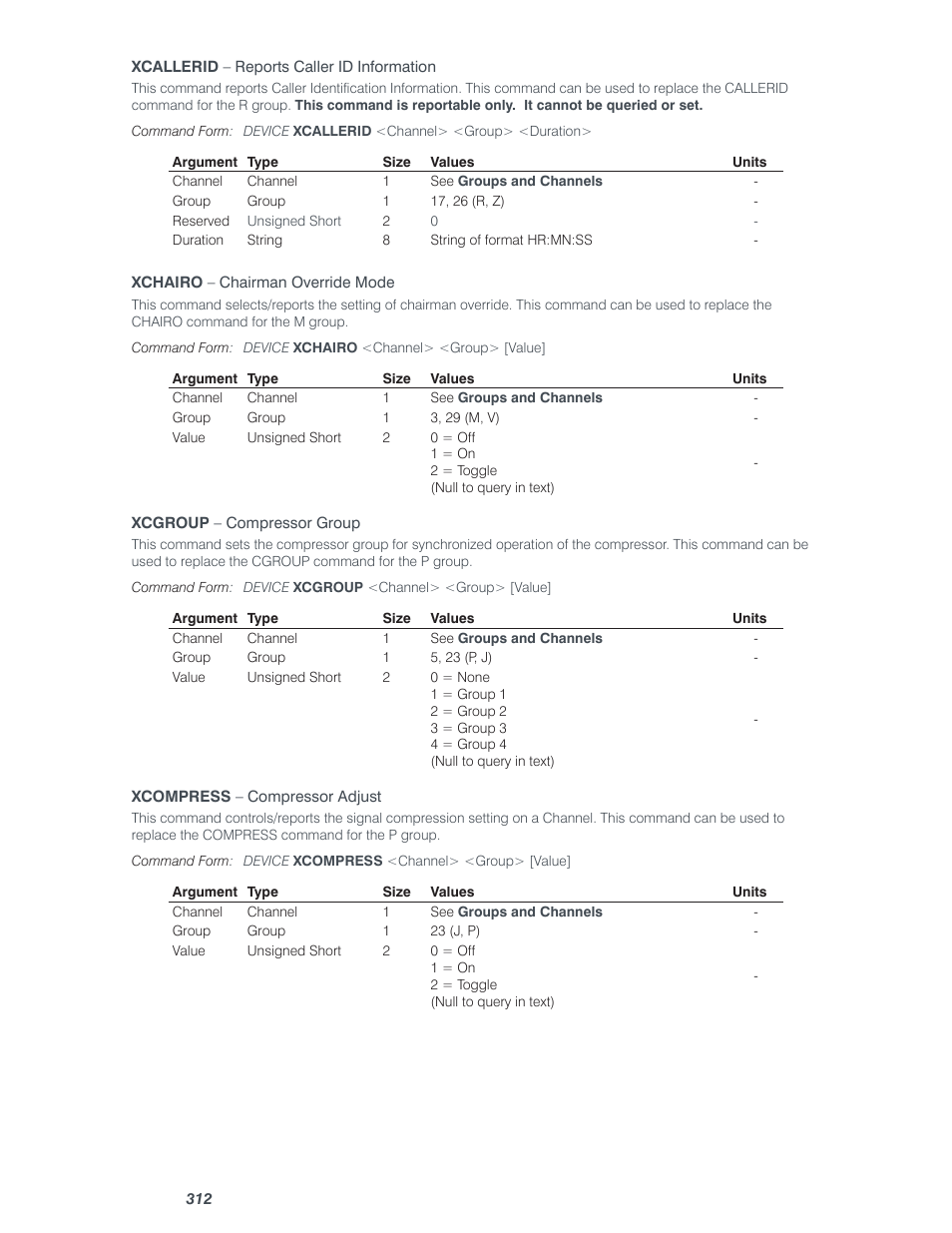 ClearOne Converge Pro User Manual | Page 317 / 380