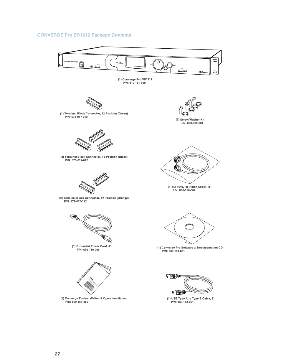 ClearOne Converge Pro User Manual | Page 32 / 380