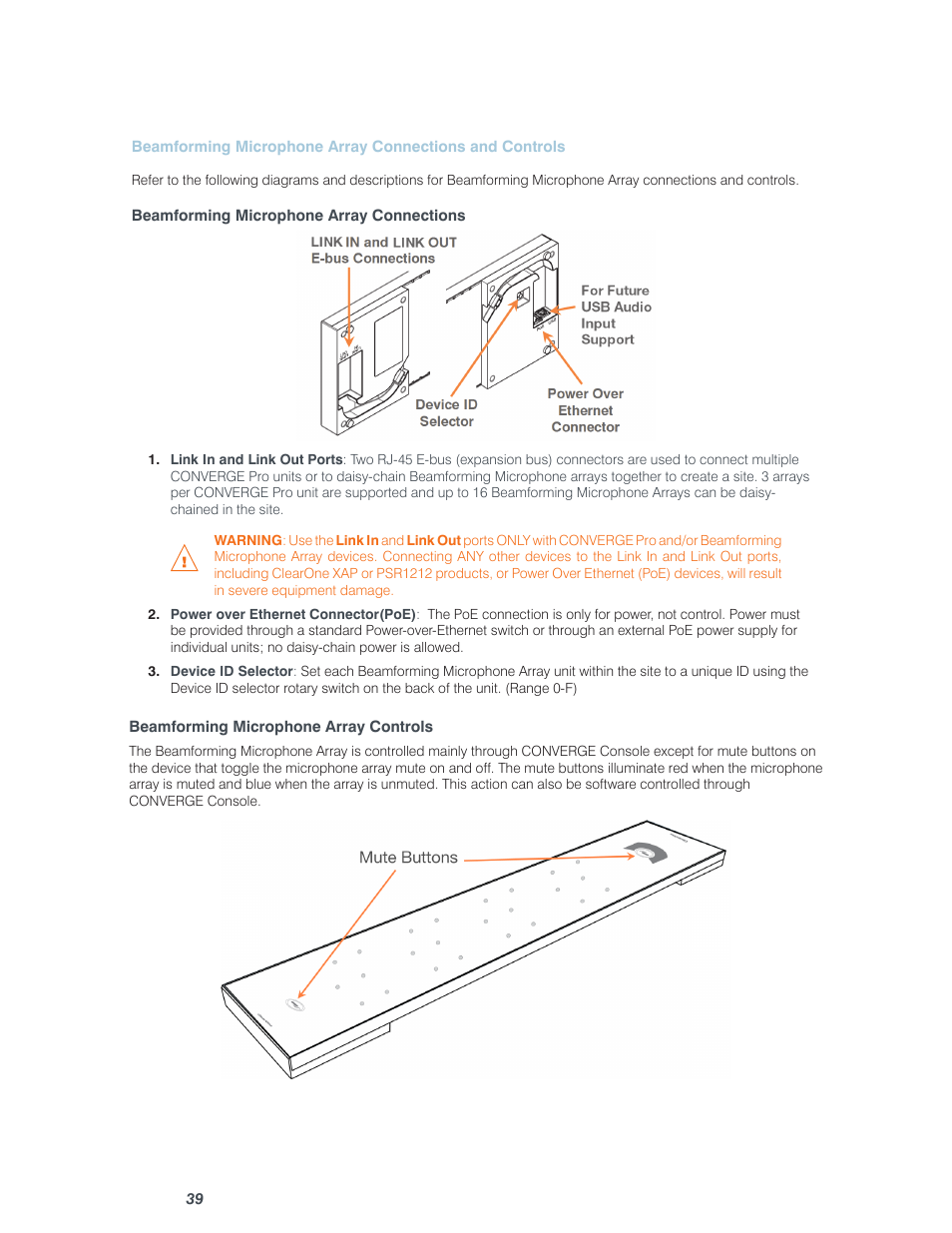 ClearOne Converge Pro User Manual | Page 44 / 380