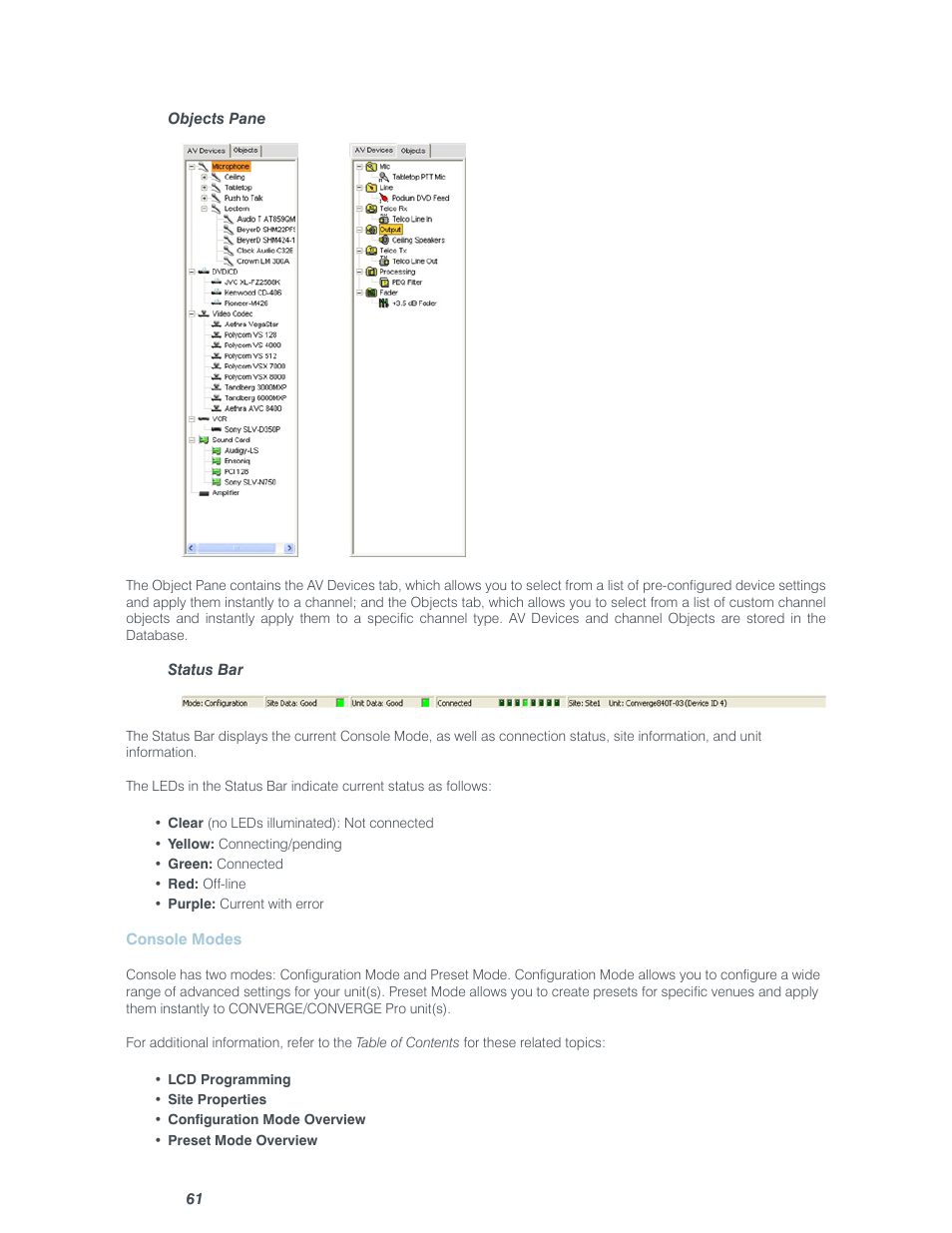 ClearOne Converge Pro User Manual | Page 66 / 380