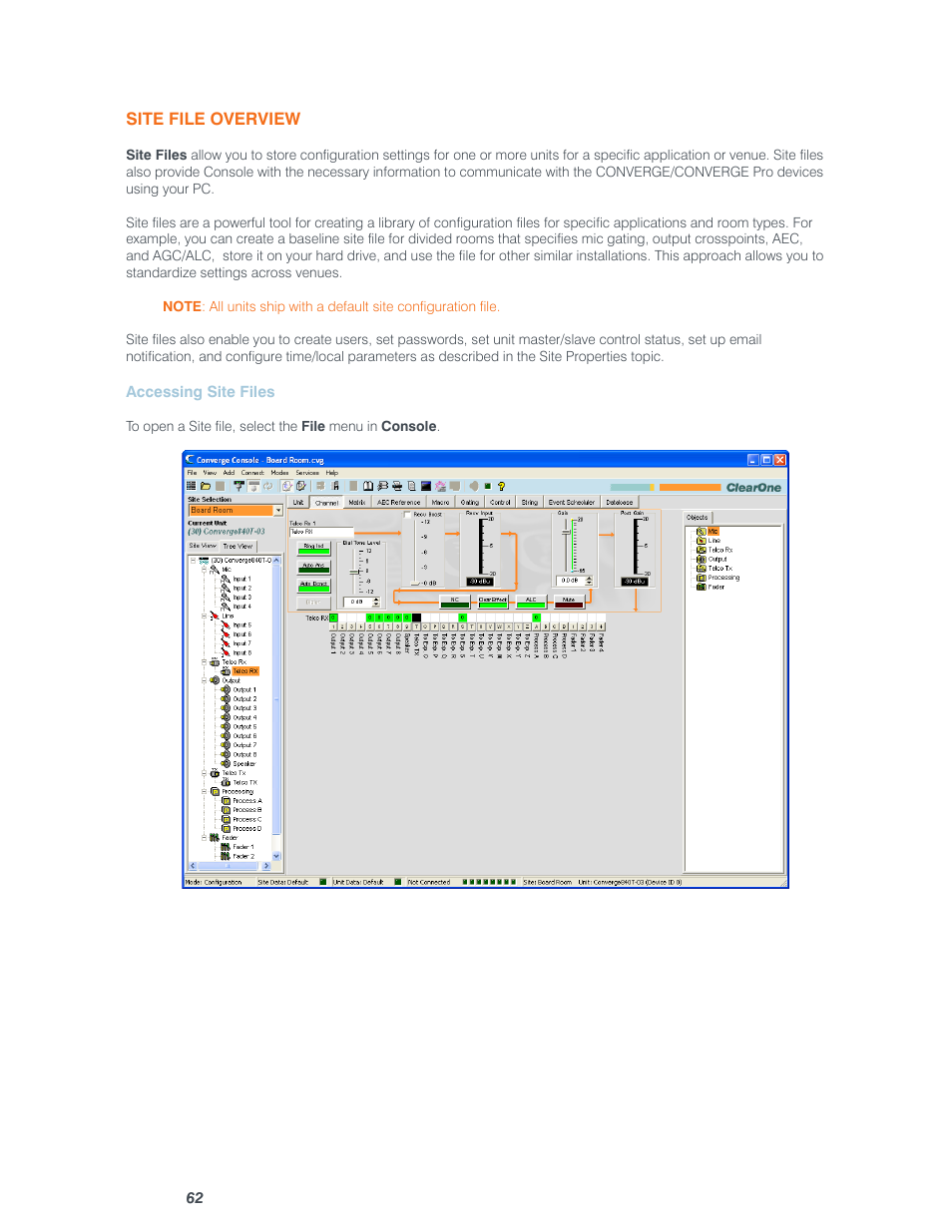 ClearOne Converge Pro User Manual | Page 67 / 380