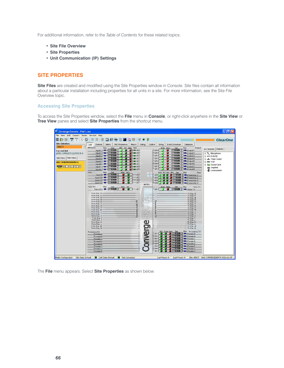 ClearOne Converge Pro User Manual | Page 71 / 380