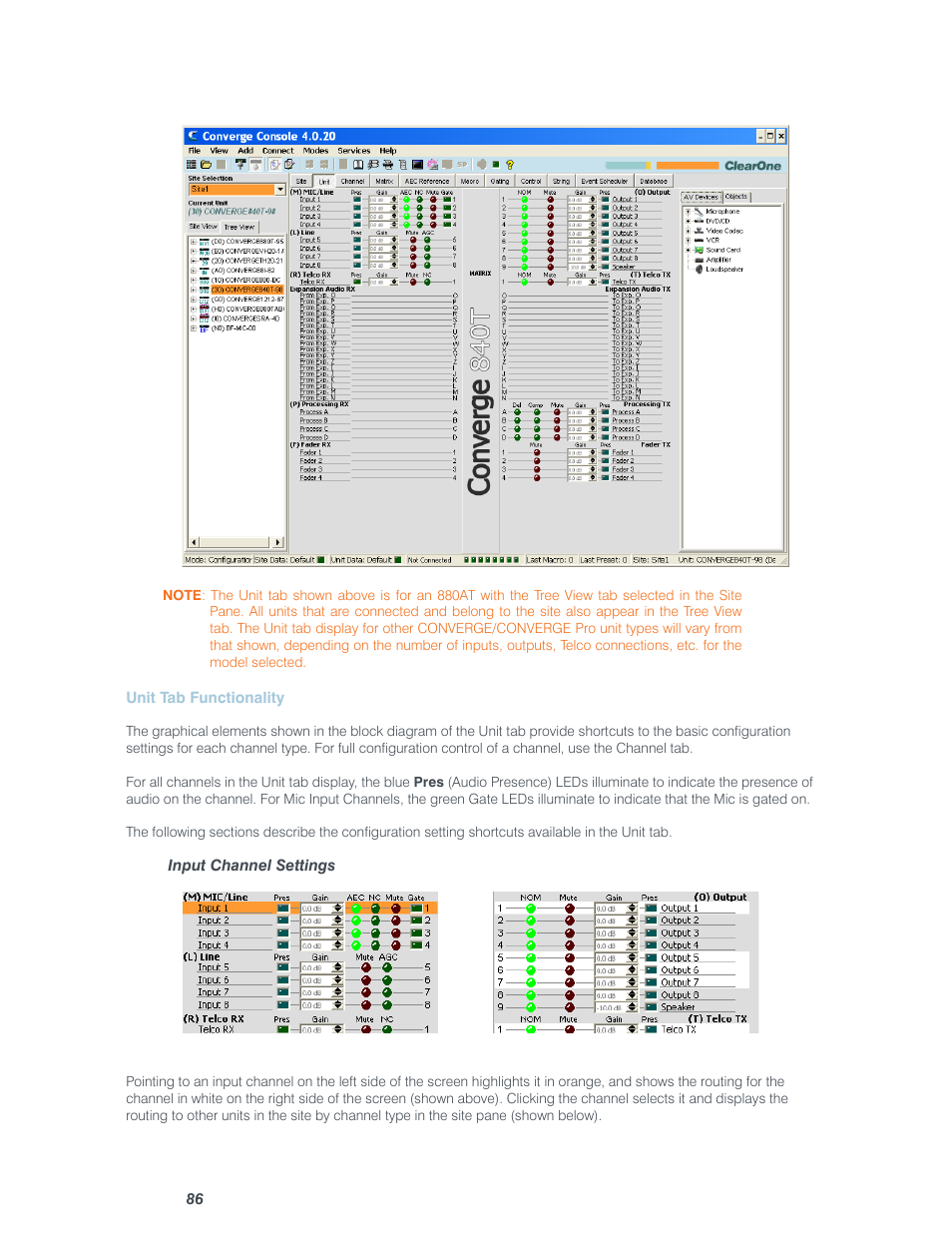 ClearOne Converge Pro User Manual | Page 91 / 380