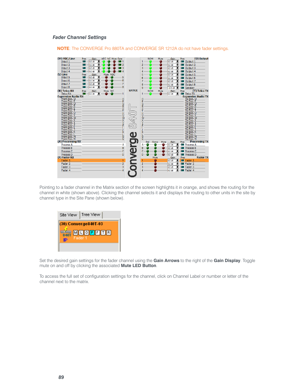 ClearOne Converge Pro User Manual | Page 94 / 380