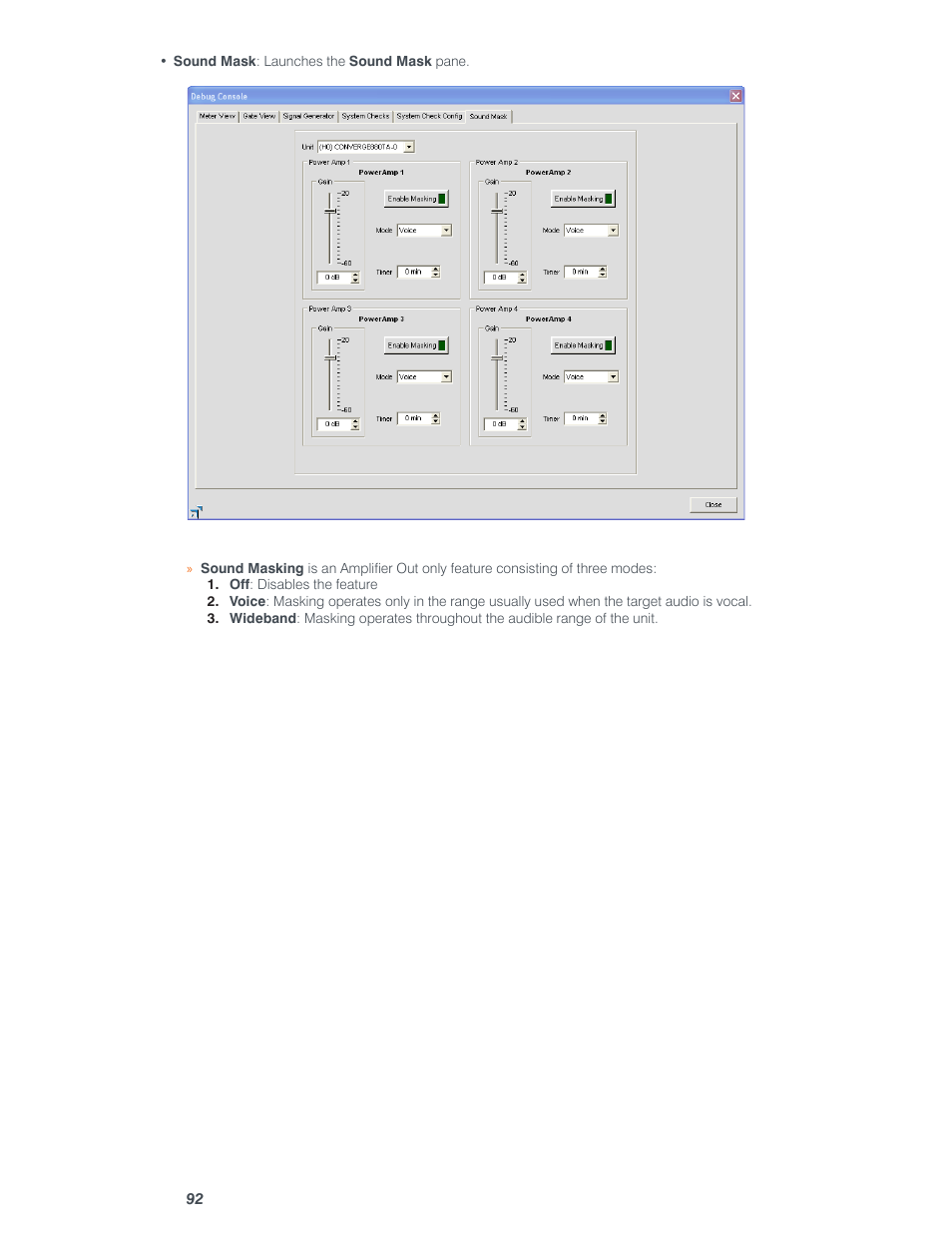 ClearOne Converge Pro User Manual | Page 97 / 380