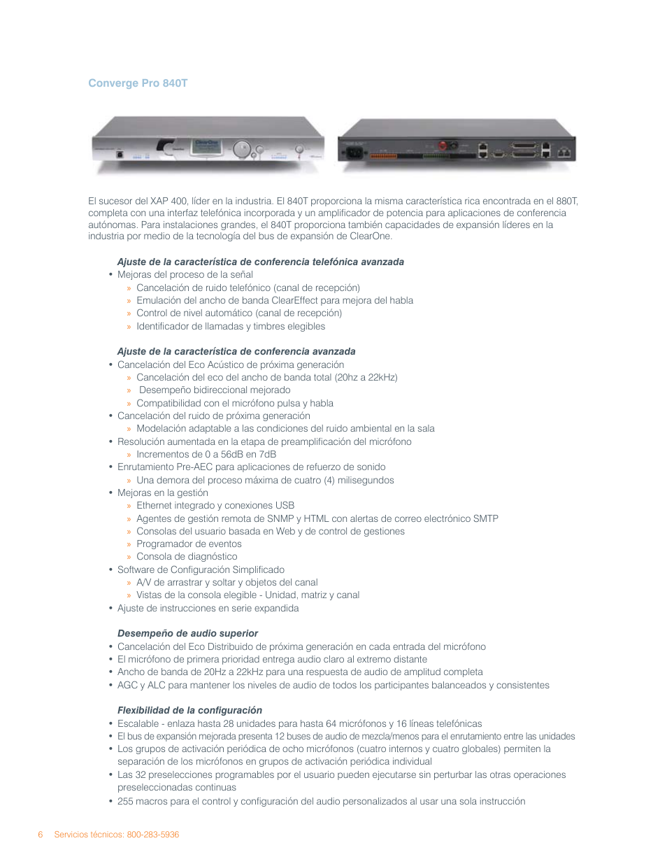 ClearOne Converge Pro User Manual | Page 10 / 270