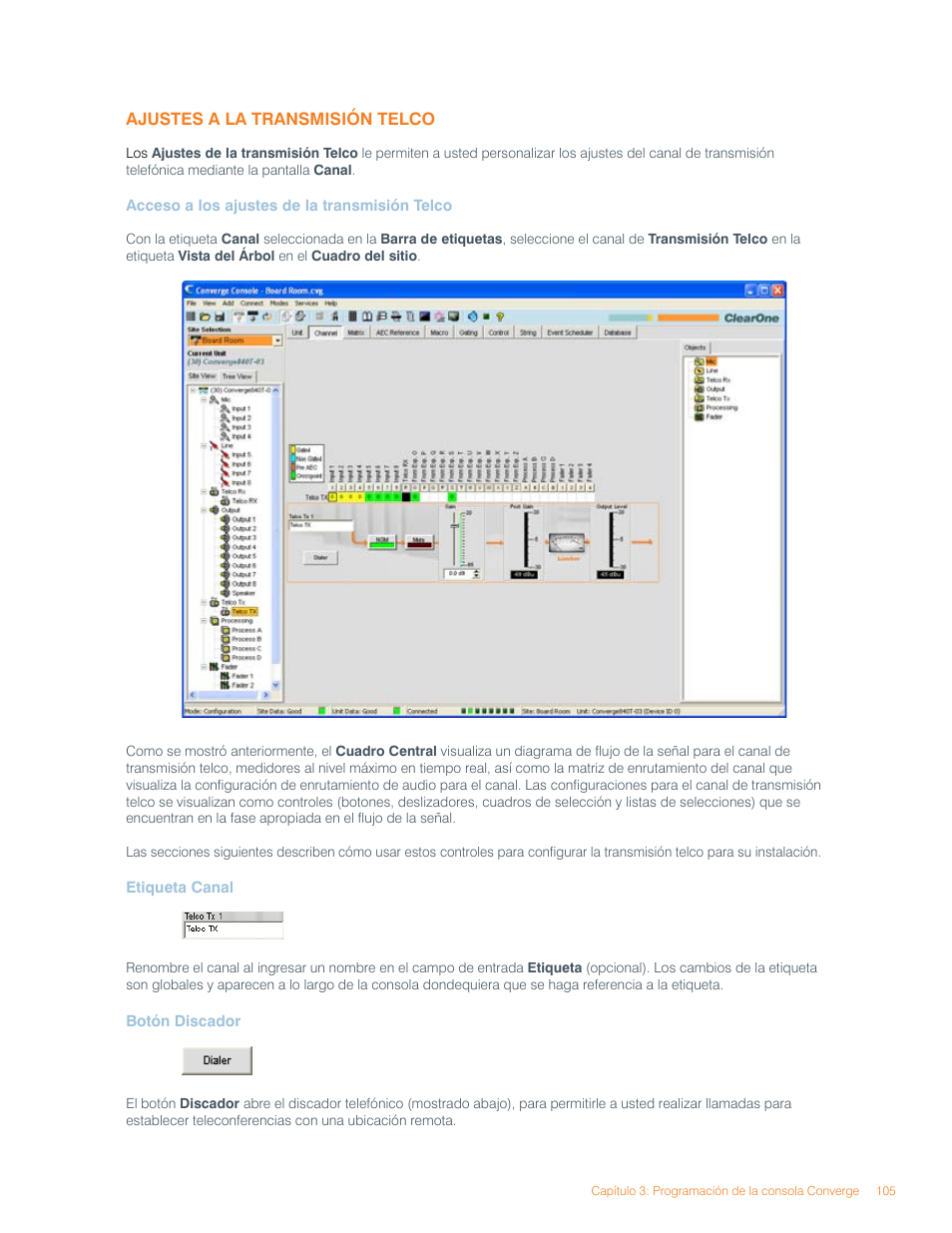 ClearOne Converge Pro User Manual | Page 109 / 270