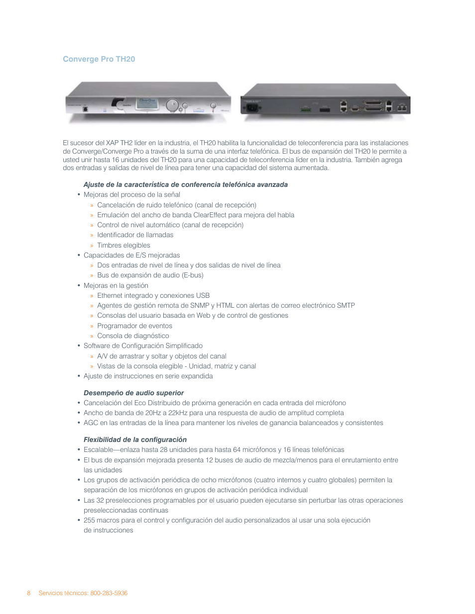 ClearOne Converge Pro User Manual | Page 12 / 270
