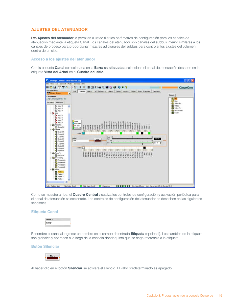 ClearOne Converge Pro User Manual | Page 123 / 270