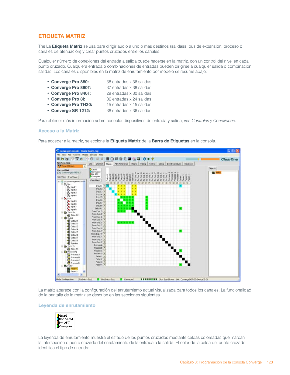 ClearOne Converge Pro User Manual | Page 127 / 270