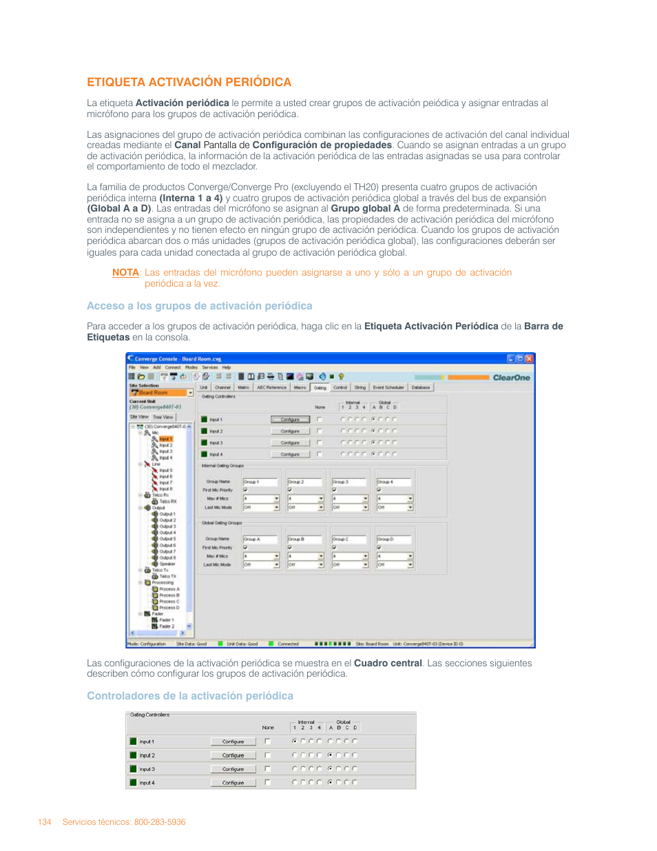 ClearOne Converge Pro User Manual | Page 138 / 270