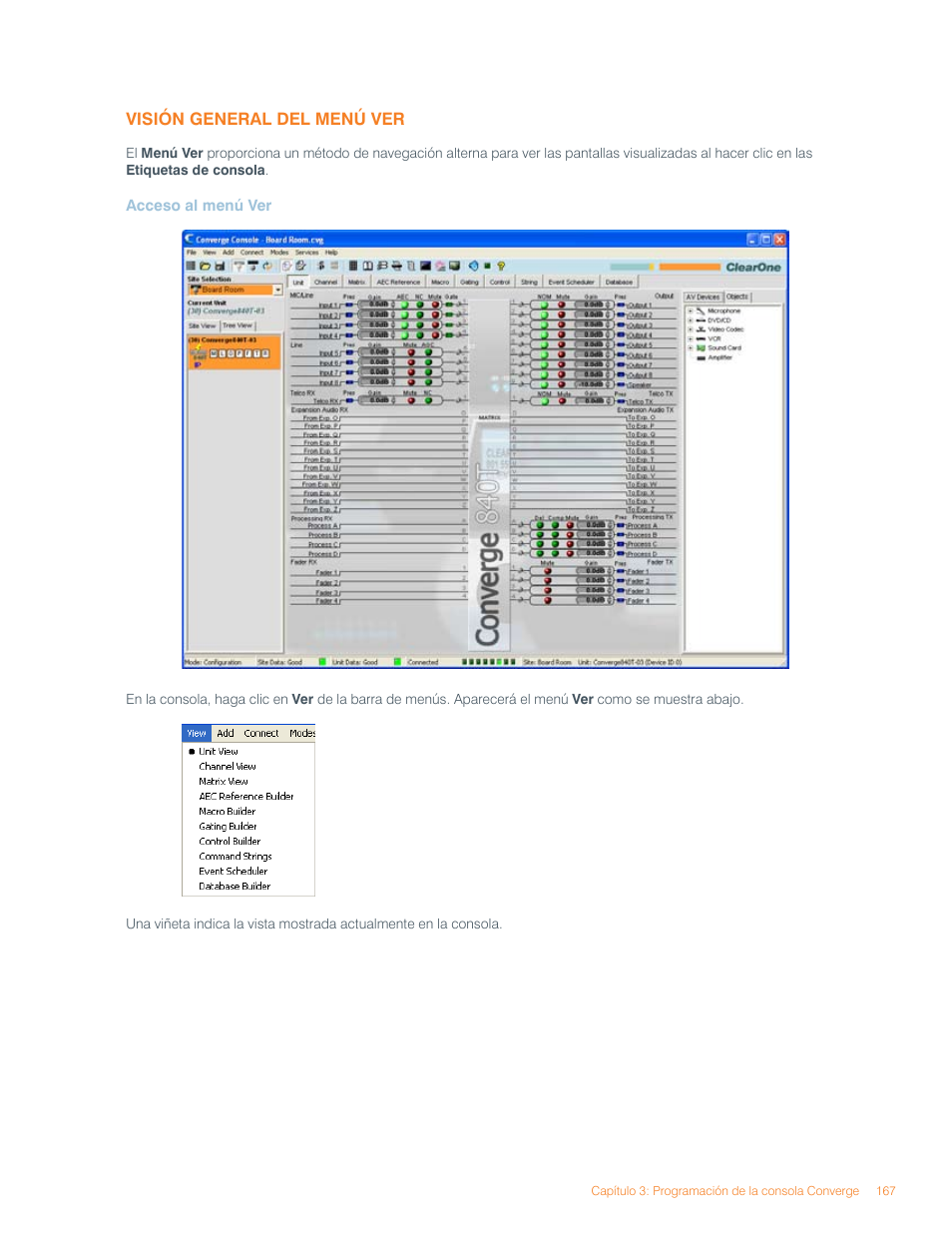 ClearOne Converge Pro User Manual | Page 171 / 270