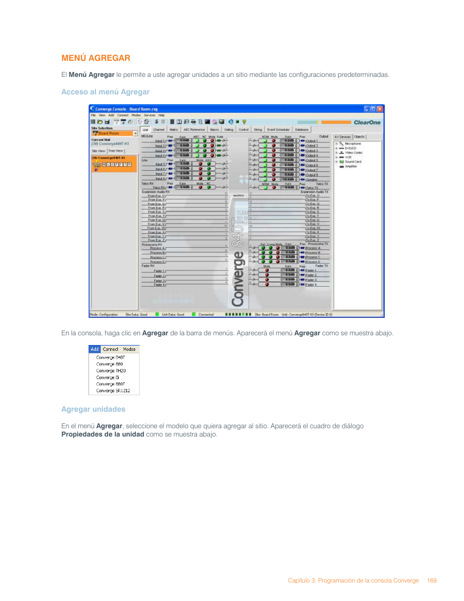 ClearOne Converge Pro User Manual | Page 173 / 270