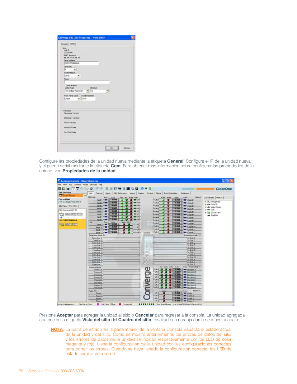 ClearOne Converge Pro User Manual | Page 174 / 270