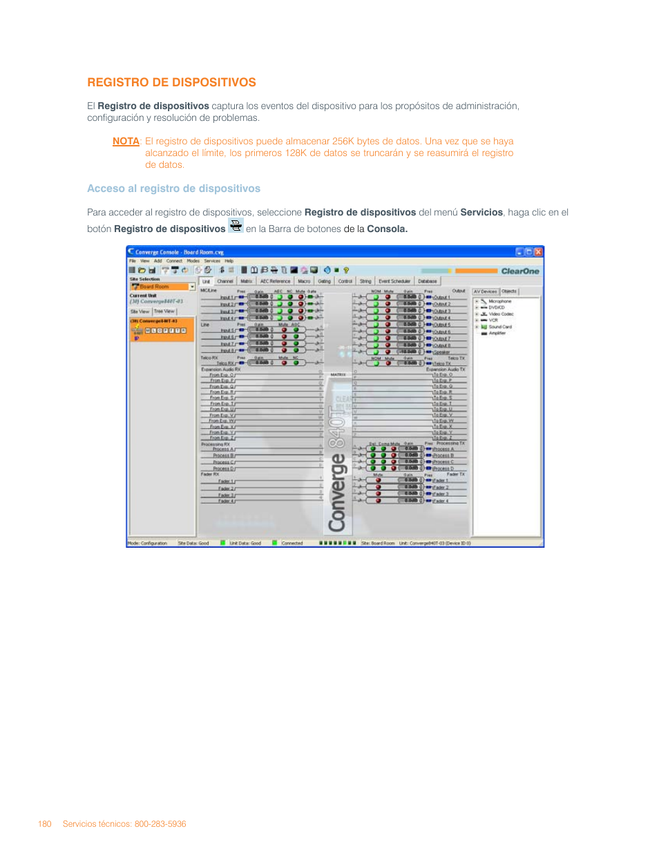 ClearOne Converge Pro User Manual | Page 184 / 270